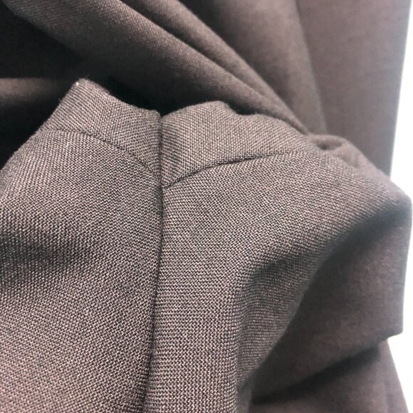 Black Adjustable Tuxedo Pants with Satin Trim; Sample, EUC, Wedding Mason Prom - Picture 8 of 10